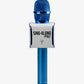 Sing-along PRO 3 Blue Karaoke Microphone & Bluetooth Speaker - Boom Box Couture