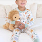 Safari Snuggles Two Piece Pajama Set