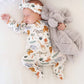 Safari Snuggles Zipper Footie