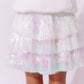 Snow Shimmer Tinsel Party Skirt - Lola and the Boys