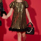 Starlet Houndstooth Dress