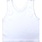 Suzette Collection Tween Reversible Ribbed Brami Tank - White