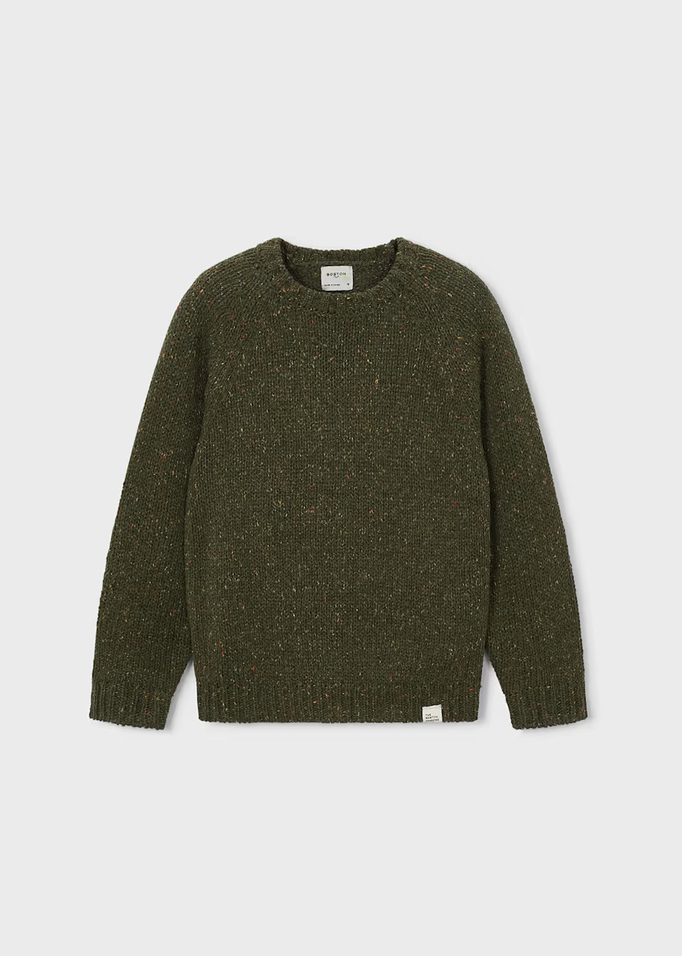 Boston Kids Sweater-  Forest Green
