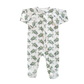 Sweet Sea Turtle Zipper Footie - Sweet Bamboo