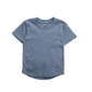 Swoop Elevated Tee - Worn Indigo - Little Bipsy