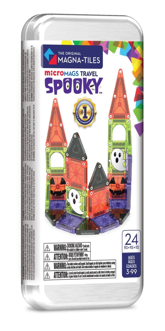 The Original MAGNA-TILES® microMAGS Spooky Travel Set 24-Piece