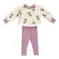 Girl's Bubble Sleeve Sweatshirt Set