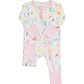 Floral ABC's Sleep Romper - The Uptown Baby