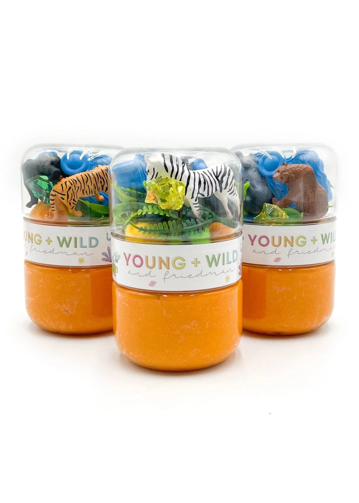 Zoo Grab & Go Dough Jar - Young+Wild&Friedman