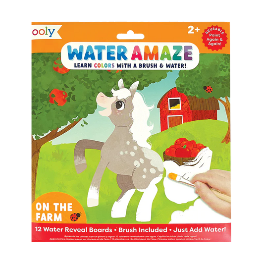 Water Amaze Water Reveal Boards - On the Farm - Ooly