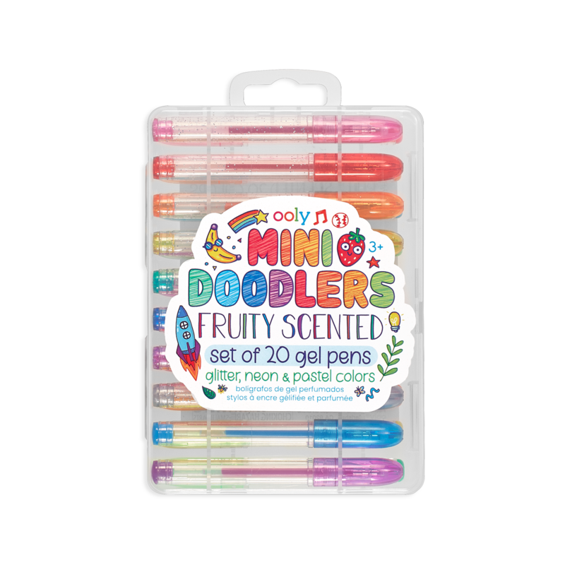 Mini Doodlers Scented Gel Pens - set of 20 - Ooly