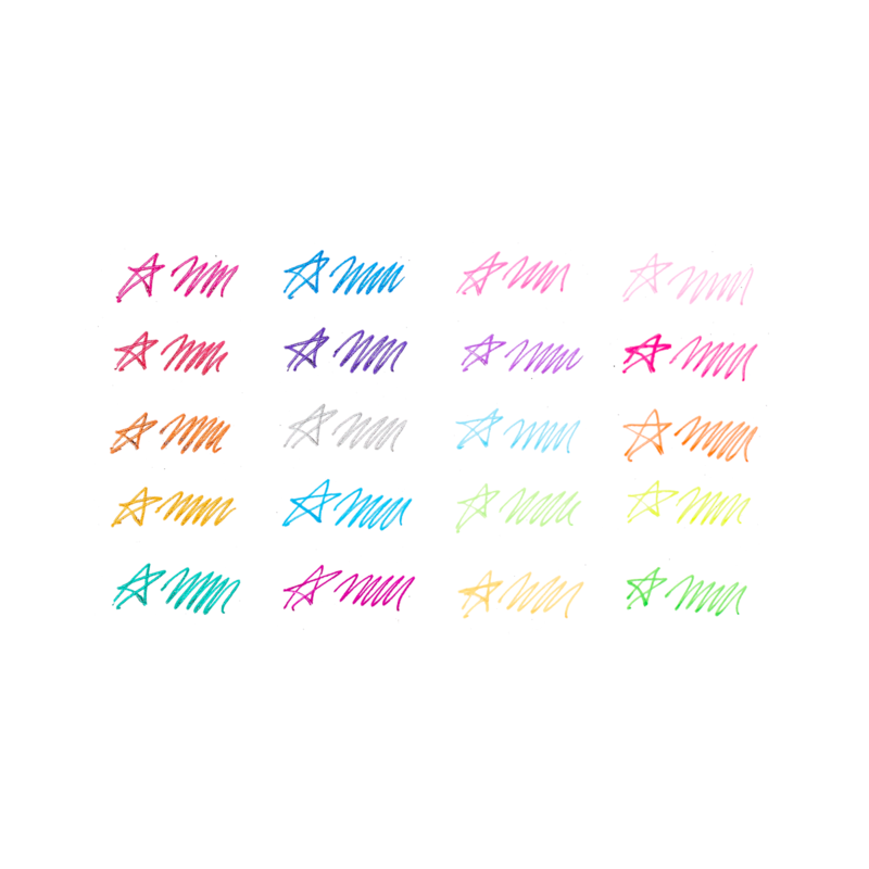 Mini Doodlers Scented Gel Pens - set of 20 - Ooly