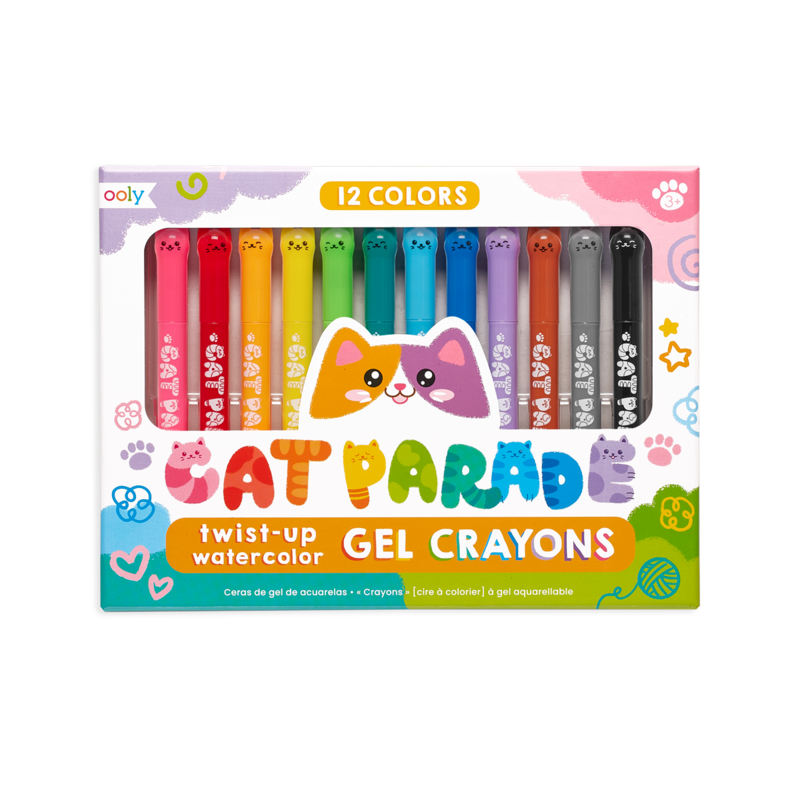 Cat Parade Gel Crayons - Ooly