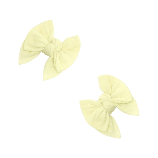 2PK BABY DEB CLIPS: daffodil - Baby Bling