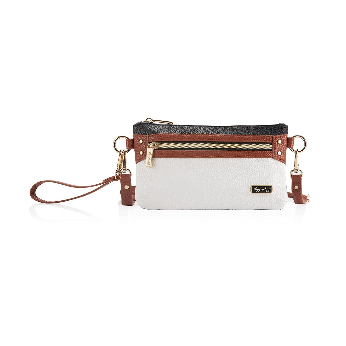 Boss Pouch™ Wallet, Belt Bag and Clutch- Coffee & Cream - Itzy Ritzy