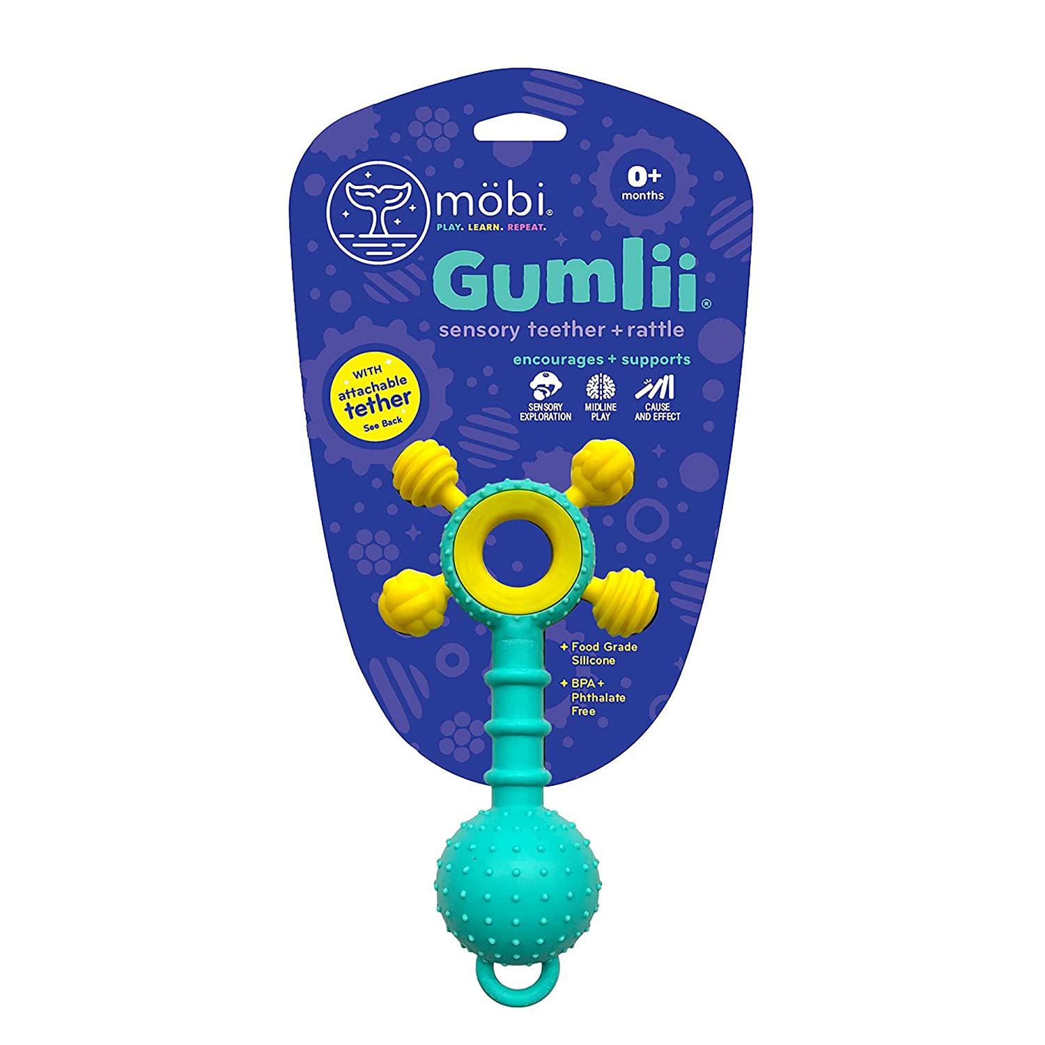 MOBI Gumlii Sensory Teether - Mobi