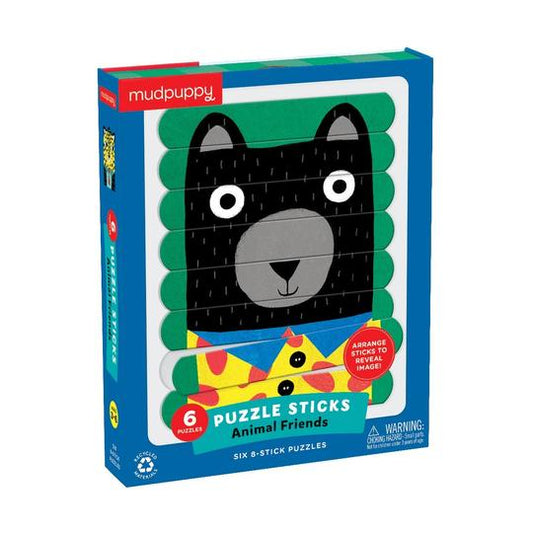 Puzzle Sticks- Animal Friends - mudpuppy