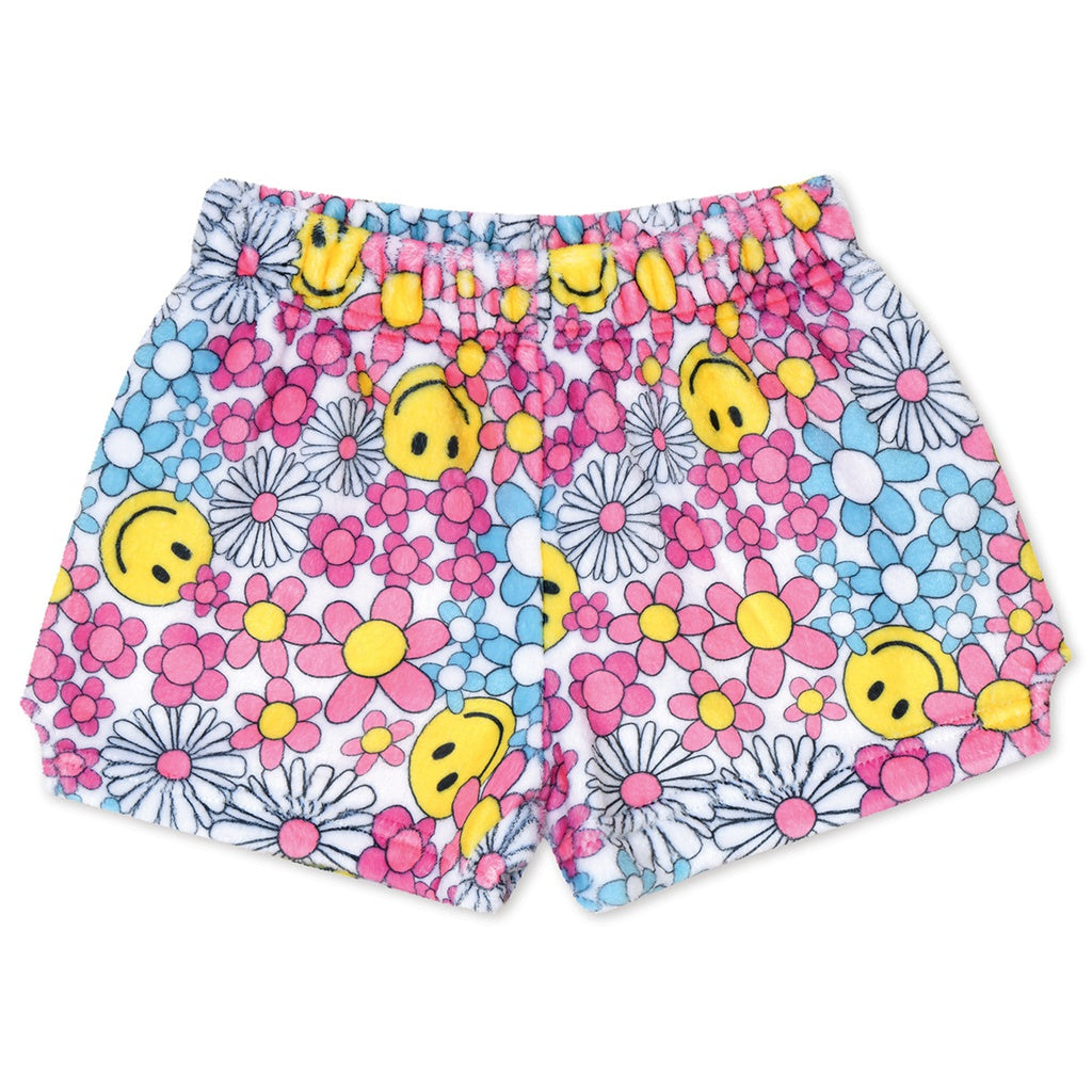 Daisy Smiles Plush Shorts - Iscream