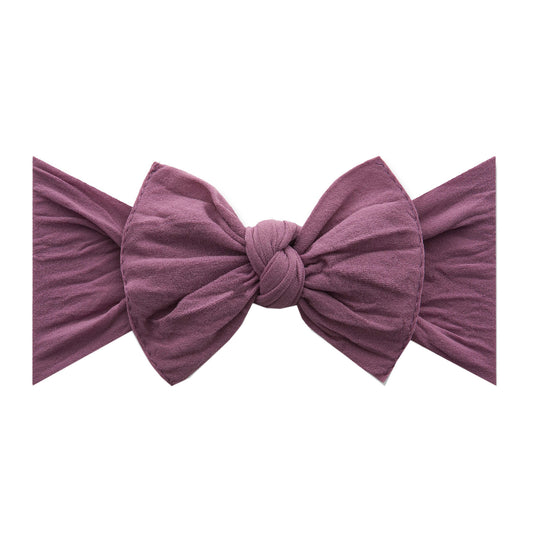 Lilac Classic Knot Headband - Baby Bling