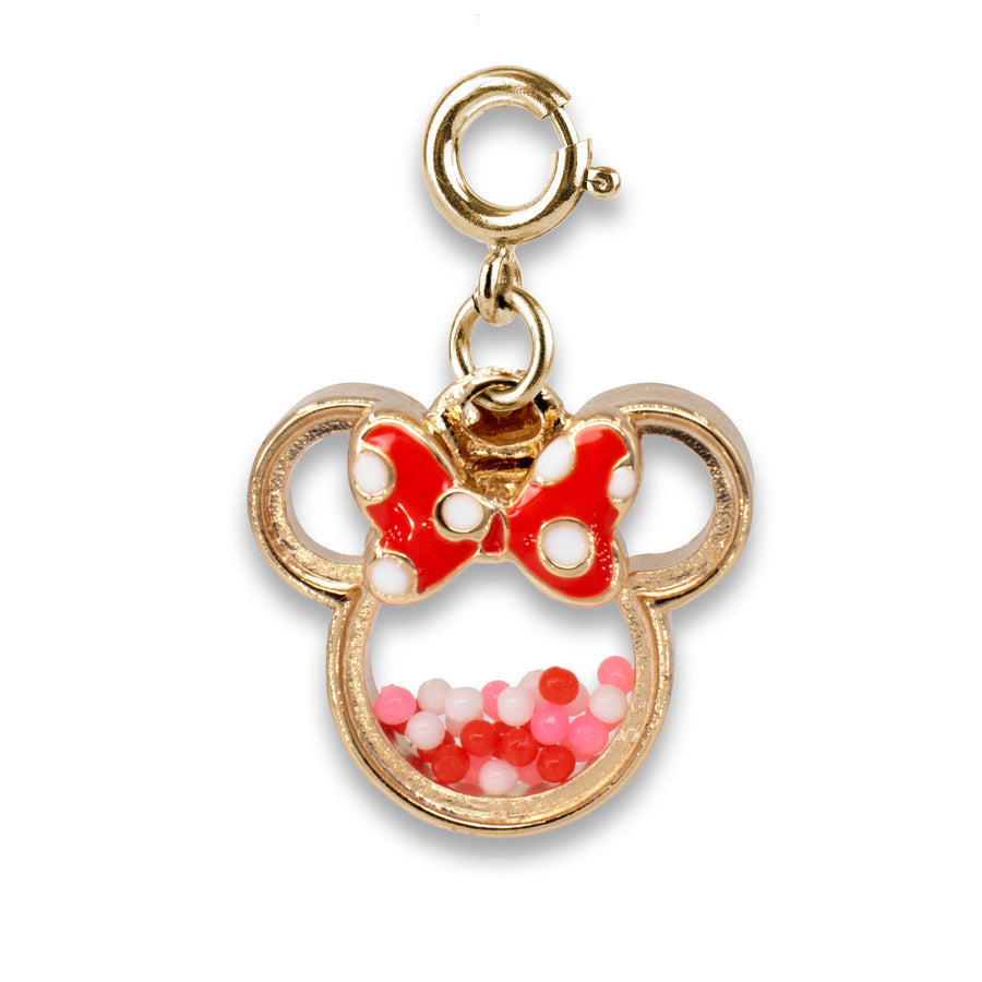Gold Minnie Shaker Charm - Charm Its