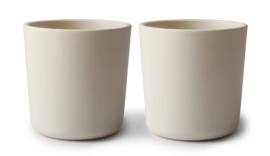 Dinnerware Cups, Set of 2- Ivory