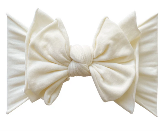 Ivory FAB-BOW-LOUS Headband - Baby Bling