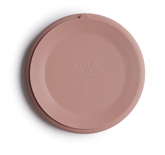 Silicone Suction Plate- Blush - Mushie & Co