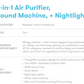 3-1 Air Purifier+ Sound Machine + Nightlight - FridaBaby