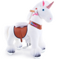 PonyCycle Ride-On White Unicorn Model U for age 3-5