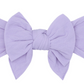 Dang Enormous Bow Headband-Light Orchid - Baby Bling