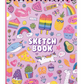 Sketch and Show Standing Sketchbook- Cute Doodle World - Ooly