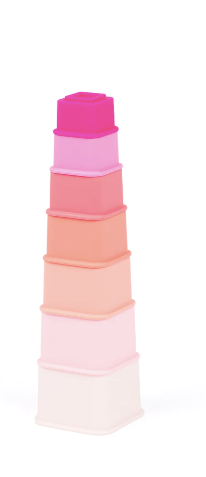 Happy Stacks- Jeweled Pink