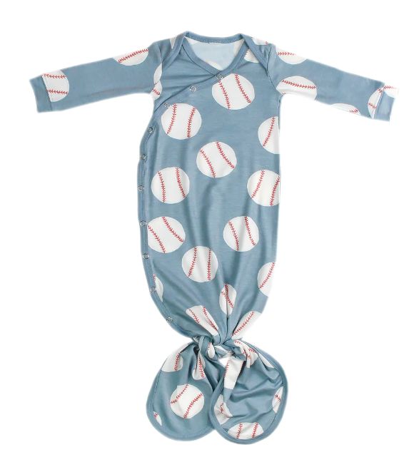 Slugger Knotted Gown - Copper Pearl