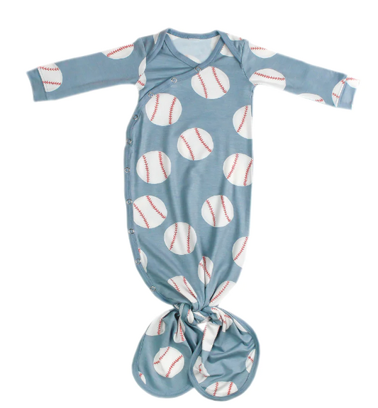 Slugger Knotted Gown - Copper Pearl