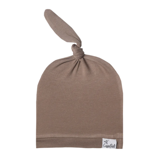 Gobi Top Knot Hat - Copper Pearl