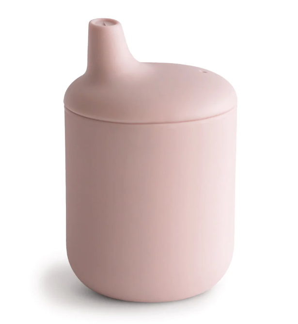 Silicone Sippy Cup (Blush) - Mushie & Co