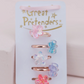 Shimmer Flower Rings