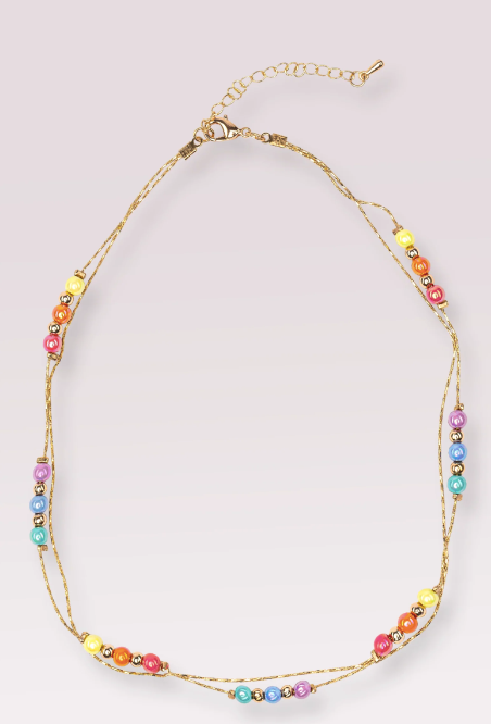 Golden Rainbow Necklace