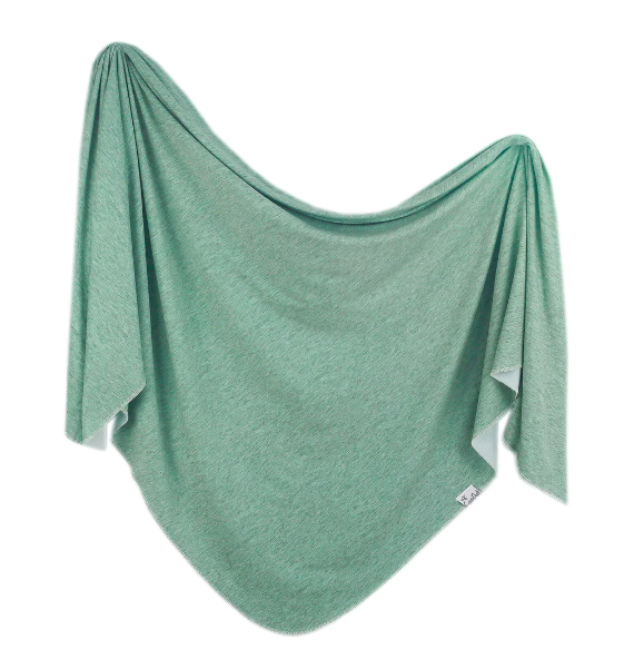 Knit Swaddle Blanket- Emerson - Copper Pearl