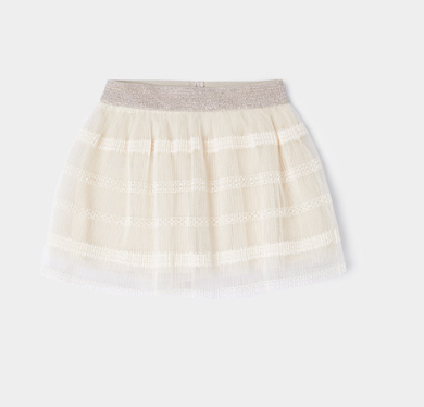 Tulle Lace Skirt - Mayoral