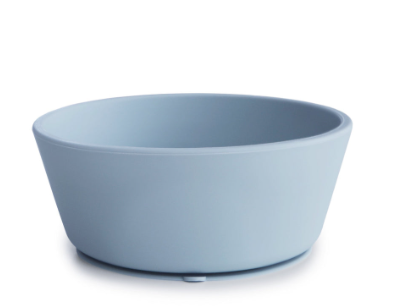 Silicone Bowl- Powder Blue - Mushie & Co