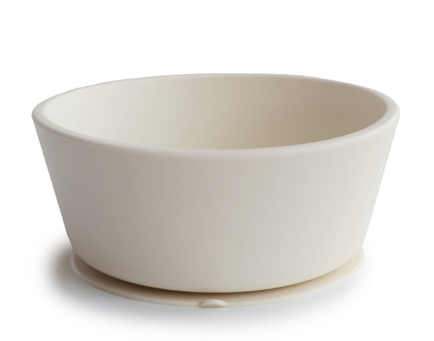 Silicone Bowl- Ivory - Mushie & Co