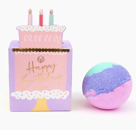 Happy Birthday Boxed Bath Bomb - Musee