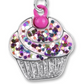 Glitter Cupcake Charm - Charm Its