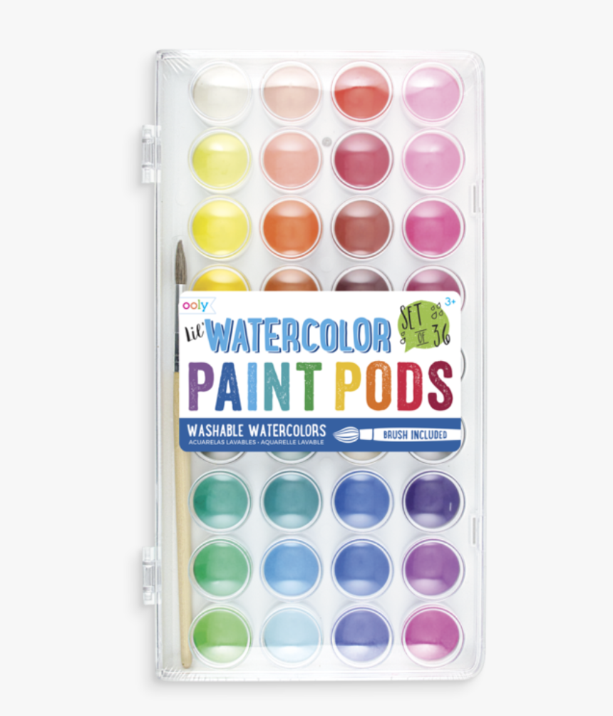 Lil' Watercolor Paint Pods - Baby Sweet Pea's Boutique