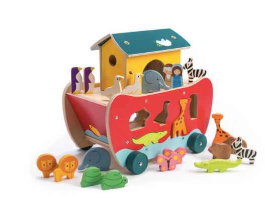 Noah's Shape Sorter Ark - Tender Leaf