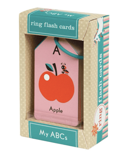 Ring Flashcards- My ABC's - mudpuppy