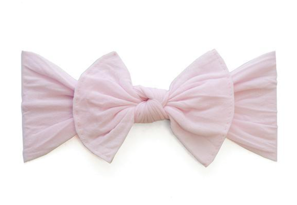 Pink Classic Knot Headband - Baby Bling