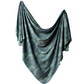 Knit Swaddle Blanket- Hunter - Copper Pearl