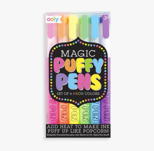 Magic Puffy Pens - Baby Sweet Pea's Boutique